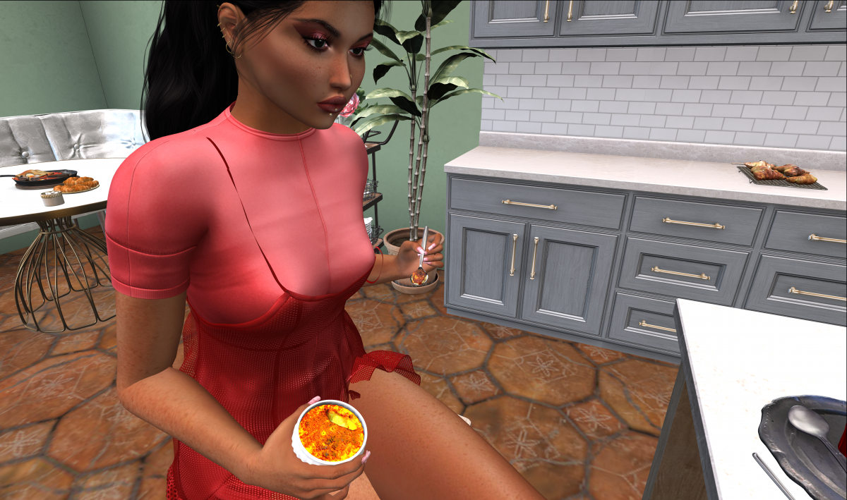 Second Life crème brûlée